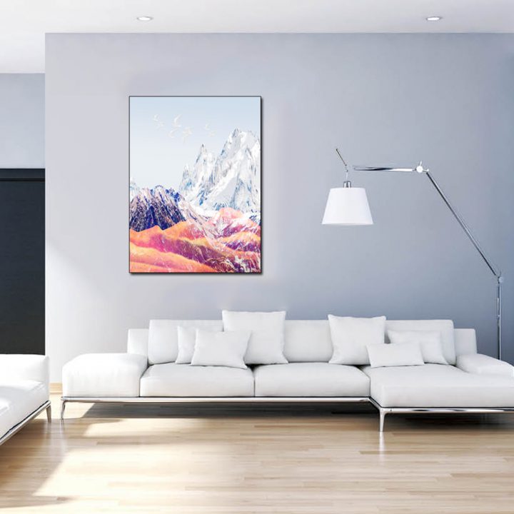 Pretty Glacier Giclée Artwork Print - First in Furniture