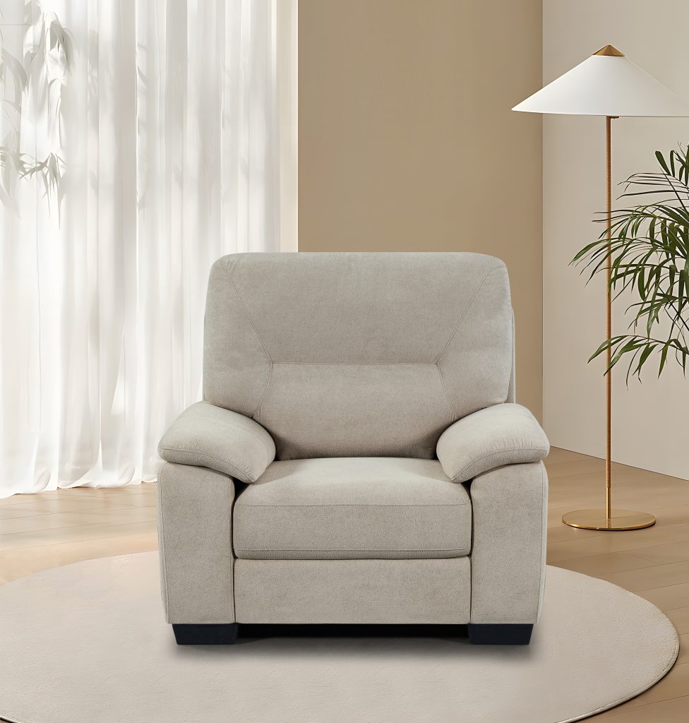 fabric single chair